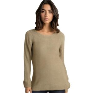 CLub Monaco Brown Alpaca Wool Neutral Sweater SZ small